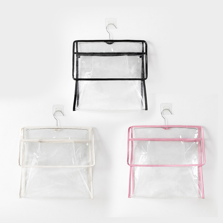 Bathroom waterproof hanging bags, bathroom storage bags, non-perforated wall-mounted storage bags, moisture-proof hanging clothes hanging bags Application Scenario
