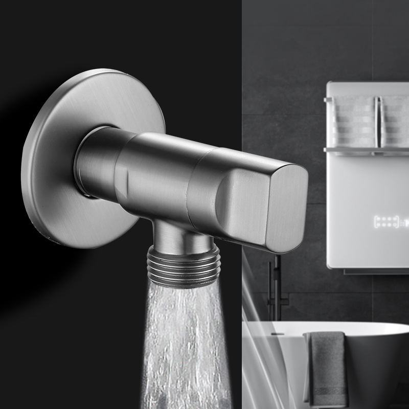 Liya all-copper thickened Angle valve, toilet, washing machine, water heater stop valve, bathroom household Angle valve wholesale details Picture