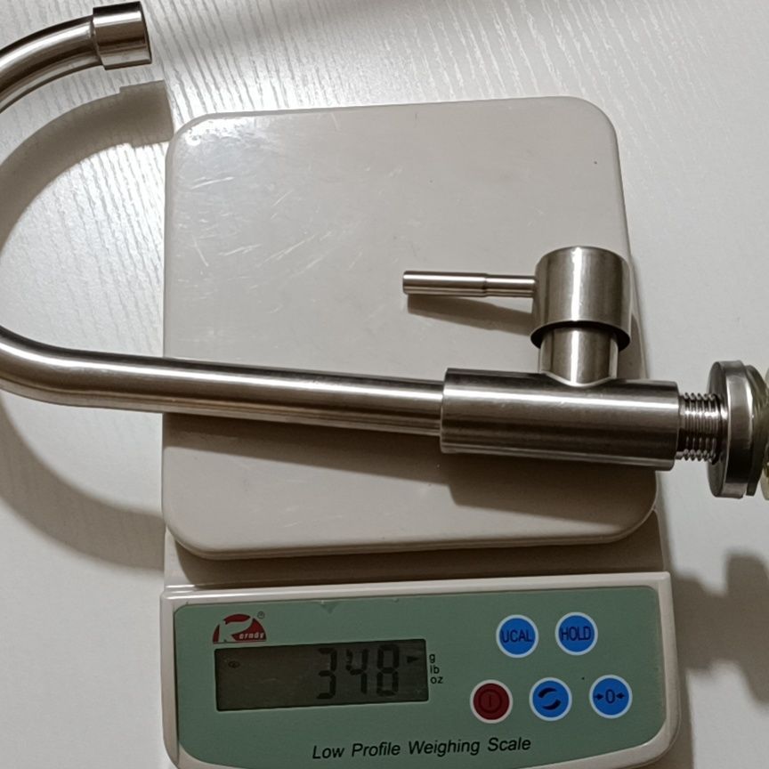 304 stainless steel kitchen faucet, splash-proof, hot and cold washing basin, sink, washbasin, dishwashing, single cooling, rotating household details Picture