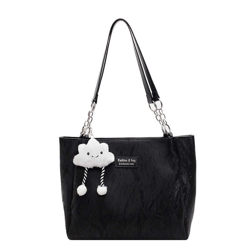 The new autumn and winter handbag is a versatile tote bag with a large capacity, a single-shoulder bag, and a simple and light luxury style. It is a casual commuting bag with a high-quality feel Item Picture