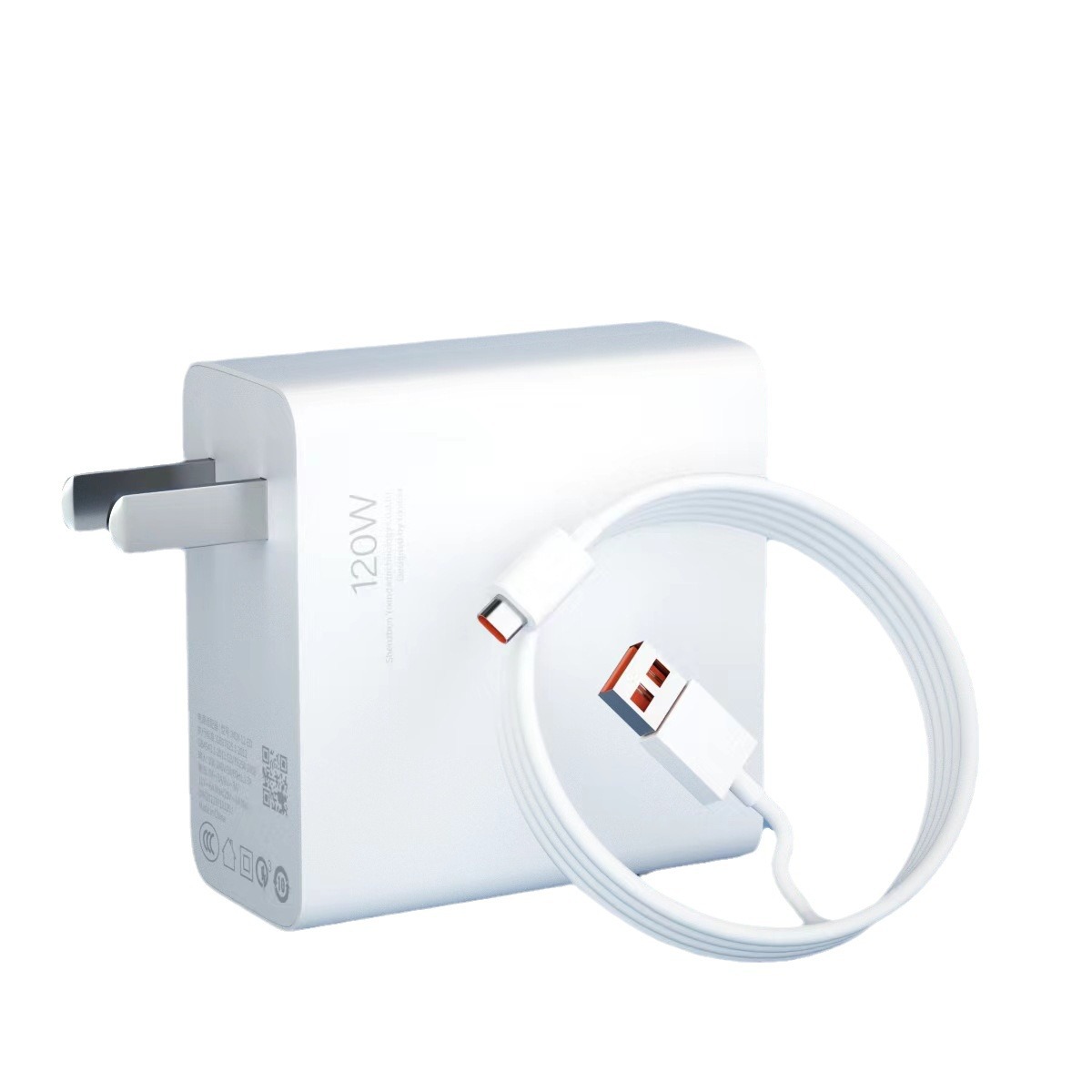 120W fast charging is suitable for Xiaomi 14 mobile phones, US standard 6A and European standard 13Pro ultra-fast Redmi Blue Label charger Item Picture