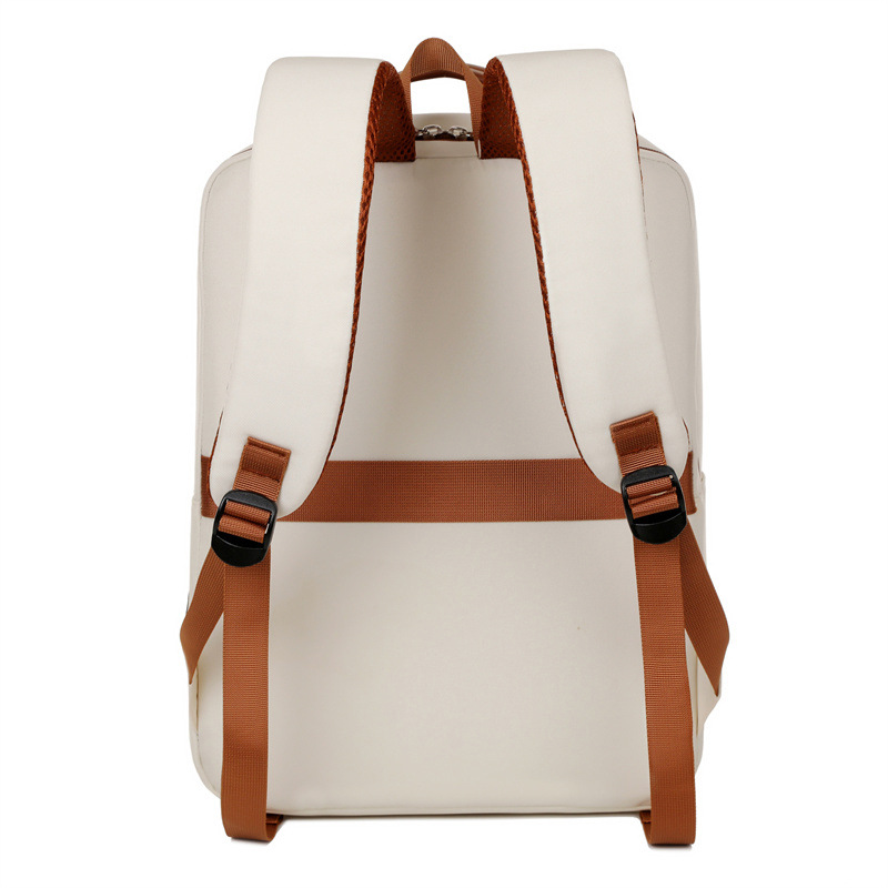 Cross-border simple business backpacks, men's backpacks, women's travel bags, large-capacity business trip commuting laptop bags Specification drawing