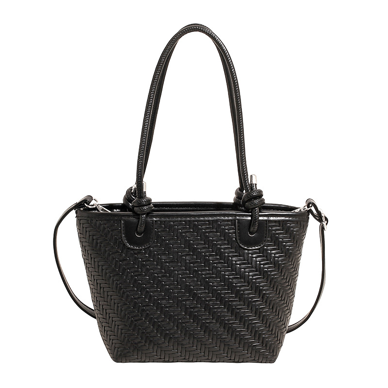 2025 New Korean-style simple handbag, fashionable and versatile bucket bag, stylish and stylish single-shoulder bag, trendy crossbody bag Item Picture