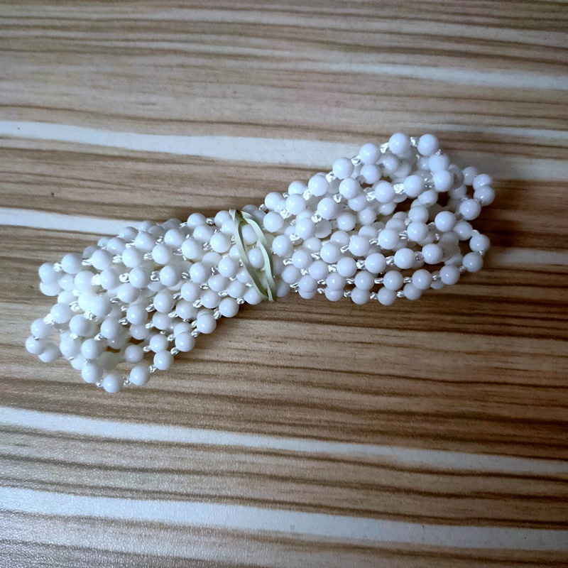 Continuous cycle pull beads 5/6/7/8/10 mira bead chain 4.5*6POM Venetian blind roller blind bead chain accessories details Picture