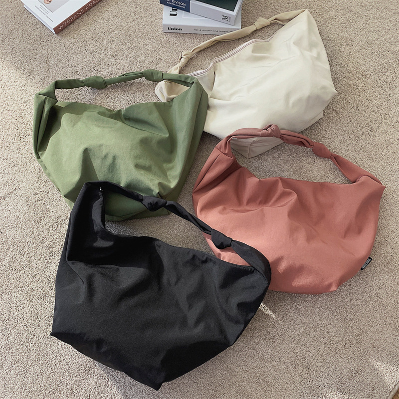 Jiaozi Bao Women's Bag 2021 New Fashionable, casual and laid-back style tote bag, trendy, ins and stylish, large-capacity single-shoulder bag Specification drawing