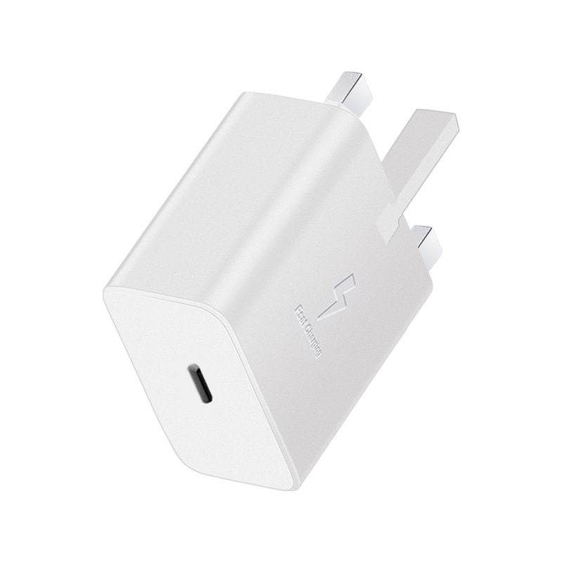 The new British-standard PD25W charger is compatible with the UKCA-certified S20/S21note10 adapter of Samsung mobile phones Item Picture