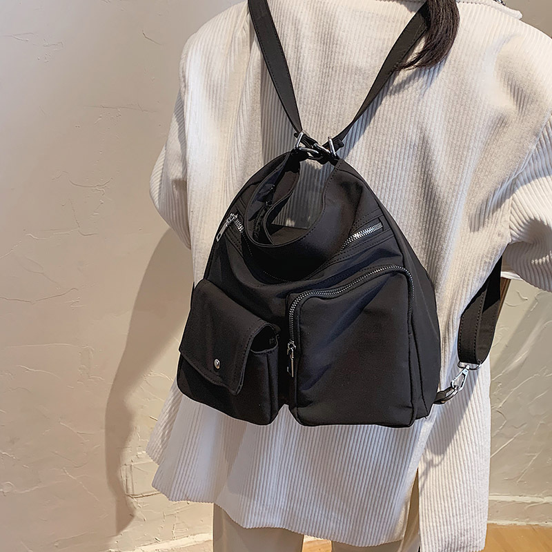 2021 new crossbody bag, men's and women's single-shoulder bag, workwear, large-capacity fitness bag, three-in-one backpack, computer travel bag details Picture