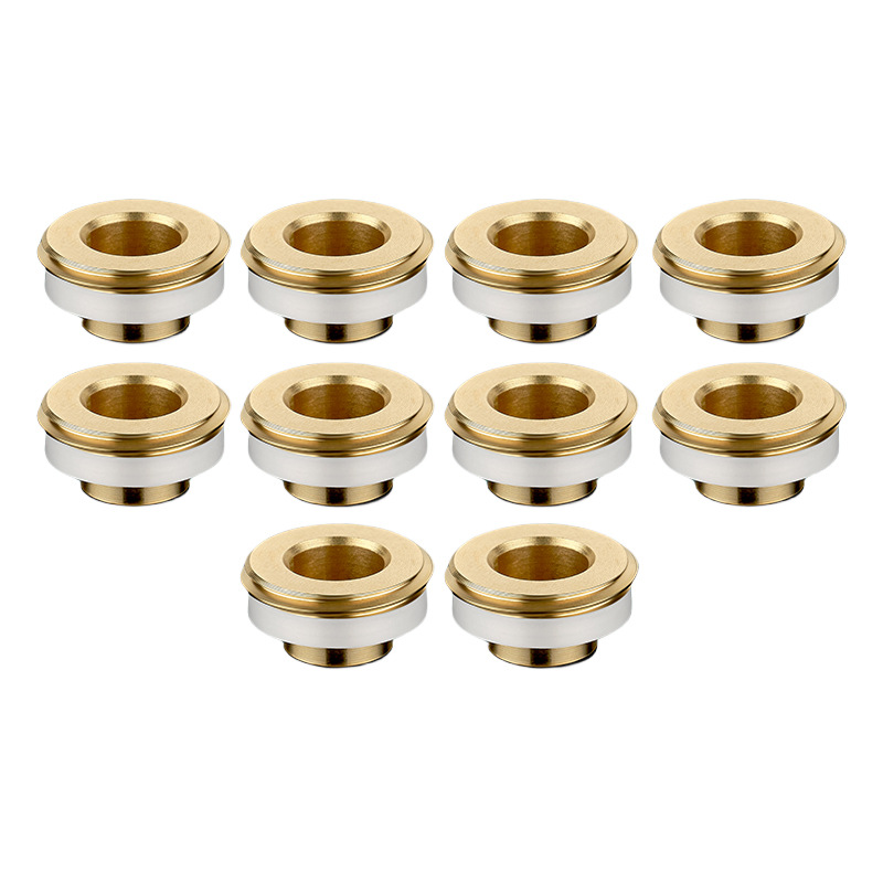 Faucet without raw material, quick installation with gasket, copper sealing gasket, 4-way joint, copper core instead of gasket Angle valve Item Picture