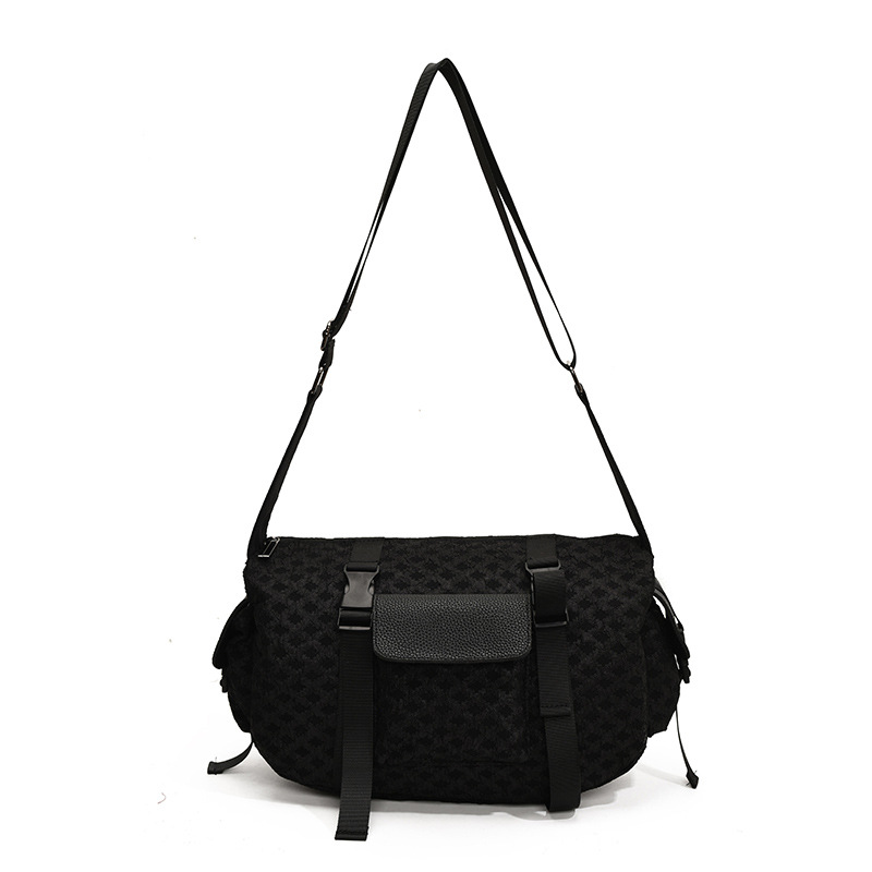 Korean style Instagram trendy casual dumpling bag for autumn and winter, portable and versatile for short trips, single-shoulder bag, 2024 fashionable women's bag Item Picture