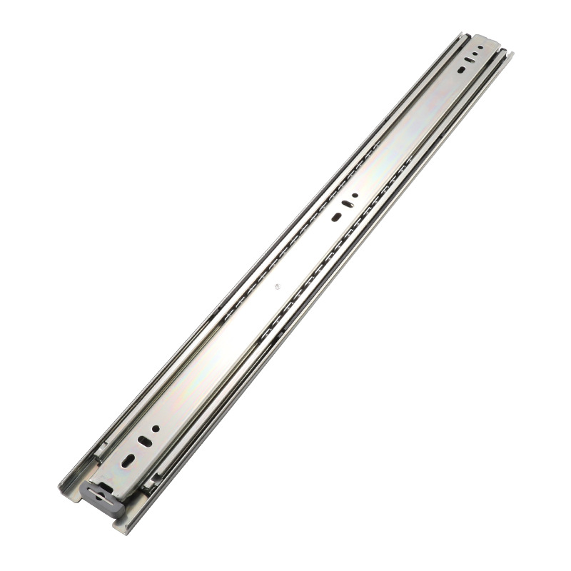 51-wide three-section industrial heavy-duty slide rail, thickened container load-bearing guide rail, cabinet slide rail, RV drawer slide rail track Item Picture