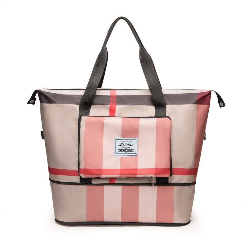 Multi-functional large-capacity sports and fitness bag, waterproof and wear-resistant travel bag, swimming dry and wet separation handbag, universal style Item Picture