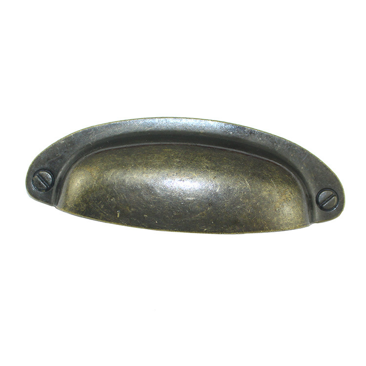 108MM shell handle, dumpling handle, semi-circular drawer handle, Nordic medicine cabinet, cabinet handle, 88-hole spacing Item Picture