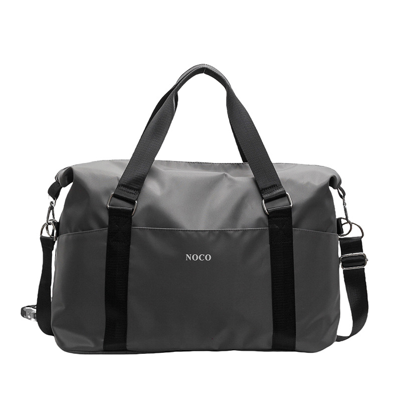 New Korean version sports and fitness bag for men and women, large-capacity business trip short-distance luggage bag, lightweight and casual boarding travel bag Item Picture