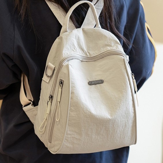 New large-capacity commuter travel backpack, single-shoulder handbag, women's lightweight and multi-purpose backpack, single-shoulder bag details Picture
