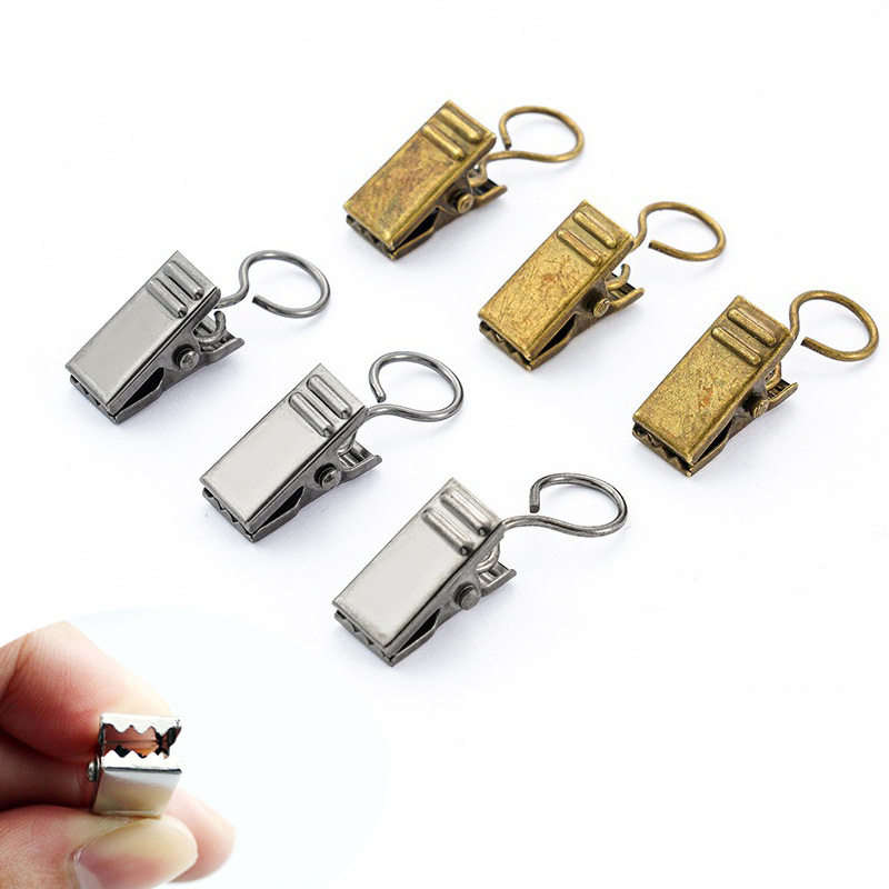 Yiwang Cross-border exclusive curtain clips, bathroom modern and simple shower curtain clips, home hanging curtain clips Item Picture