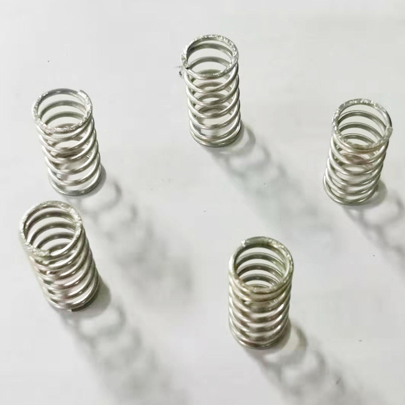 Customized high-temperature resistant cylindrical spiral stainless steel non-standard compression spring hardware with small pressure spring from the manufacturer Specification drawing
