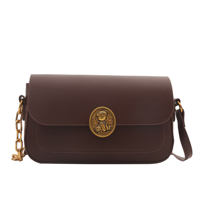 The new style of the small square bag is fashionable, trendy, casual and stylish. The solid color crossbody bag is a versatile Korean version for women. Wholesale trend of single-shoulder bags Item Picture