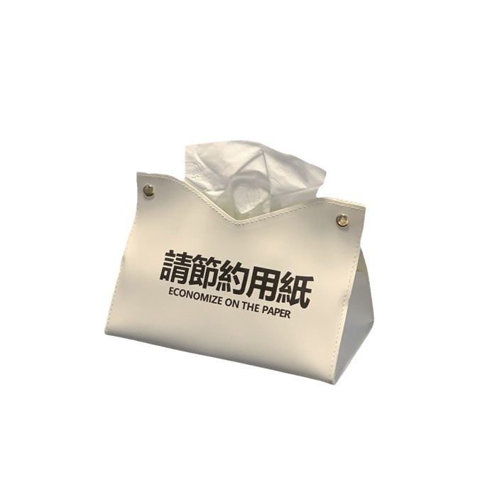 Ins-style simple tissue box, desktop napkin storage, paper roll, office, living room, home, car tissue box Item Picture