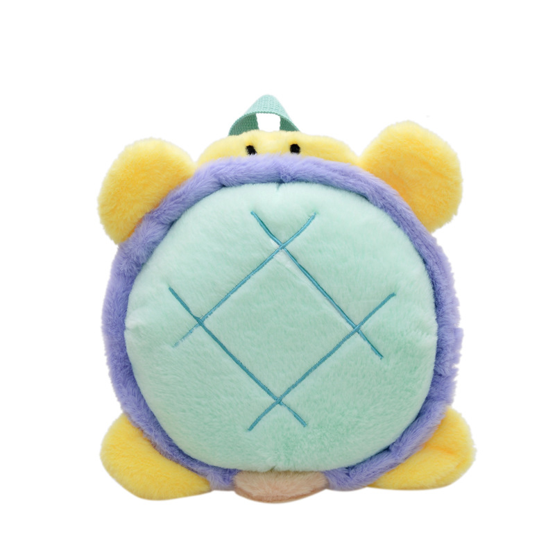 New cute Marine animal, super adorable little turtle cartoon backpack, children's coin purse, girlish backpack doll Item Picture