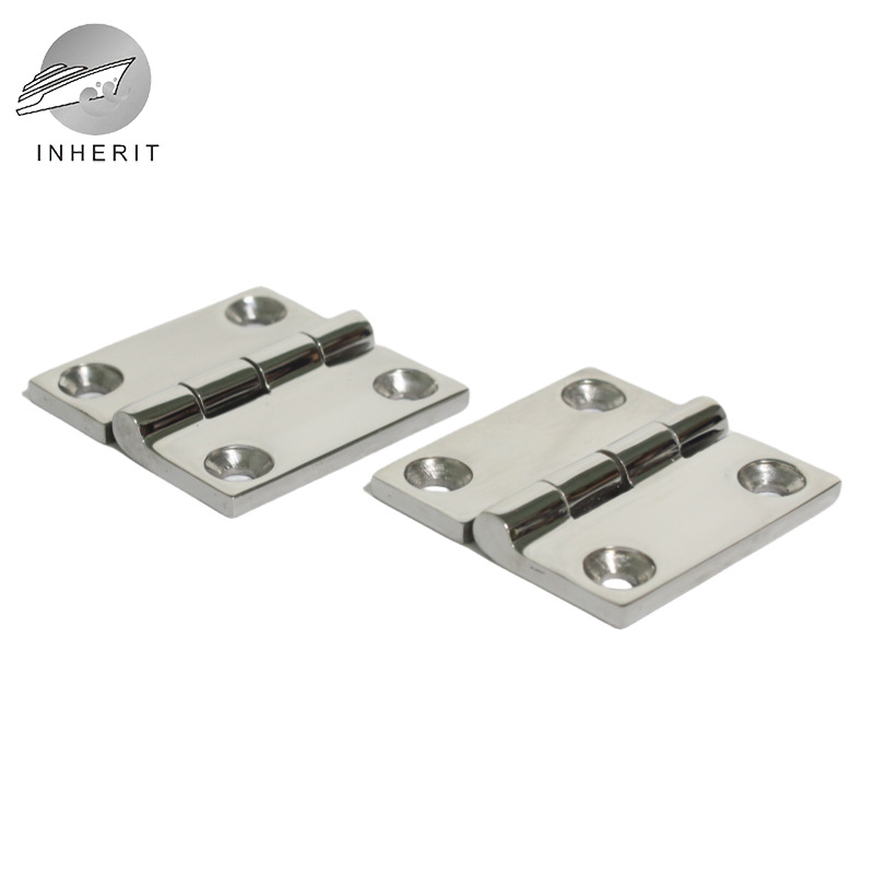 50*50mm cast hinges, 316 stainless steel, 38*38 square hinges, small square hinges, thickened metal looters details Picture