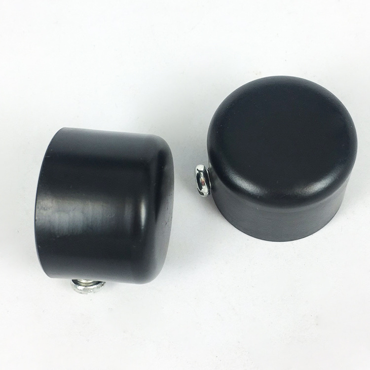 Hot-selling ironwork curtain rod decorative heads, curtain accessories and auxiliary materials, Roman rod plugs, curtain rod sealing flat heads full figure