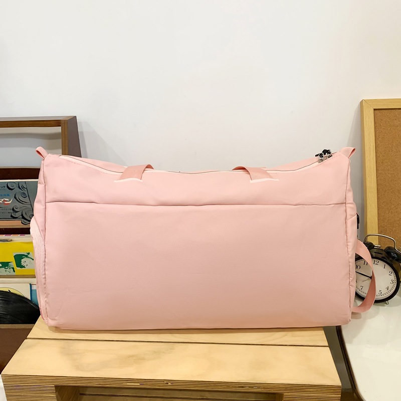 Trendy single-shoulder bags for couples, large-capacity dry and wet separation travel bags, sports and fitness, women's yoga crossbody bags Specification drawing