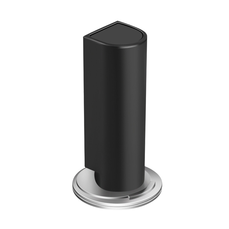 Yuma non-drilling damping silent suction for indoor bathroom door, anti-collision and windproof toilet metal door Item Picture