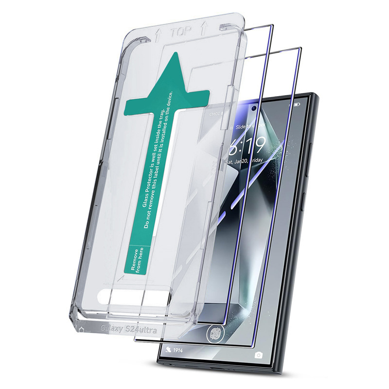 Applicable to Samsung s25Edge dust-free chamber tempered film full-screen coverage explosion-proof ultra-clear s25ultra phone film S24 Item Picture