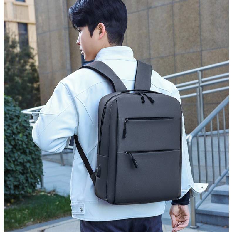 New large-capacity, fashionable men's cross-border backpack, business trip and travel backpack, student three-piece single-shoulder bag Application Scenario