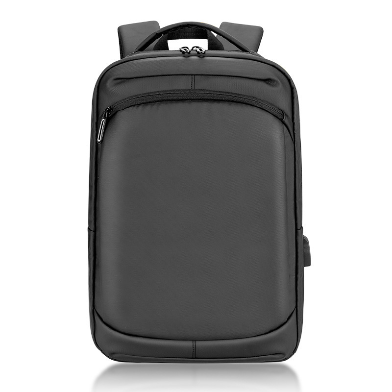 New cross-border simple and lightweight computer business bag, commuting, business trip and travel backpack, men's backpack, student schoolbag Item Picture