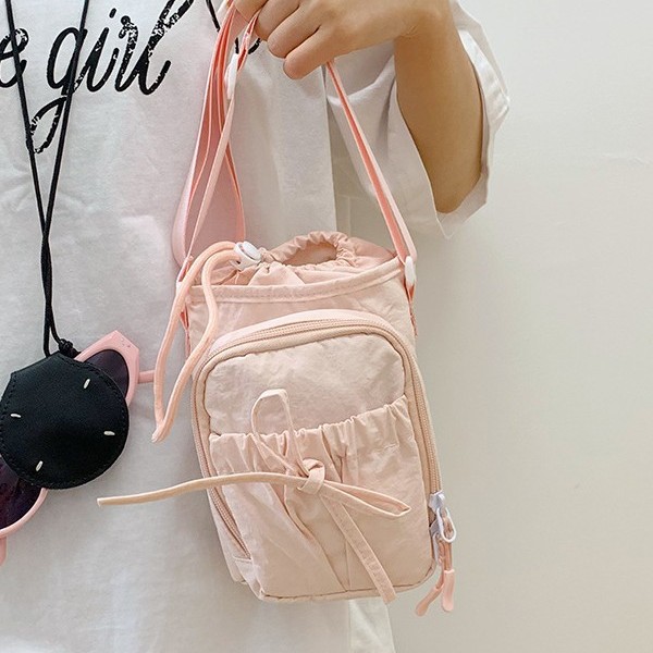 2025 New outdoor lightweight butterfly-end crossbody bag, waterproof phone bag, insulated water bottle bag, women's single-shoulder bag details Picture