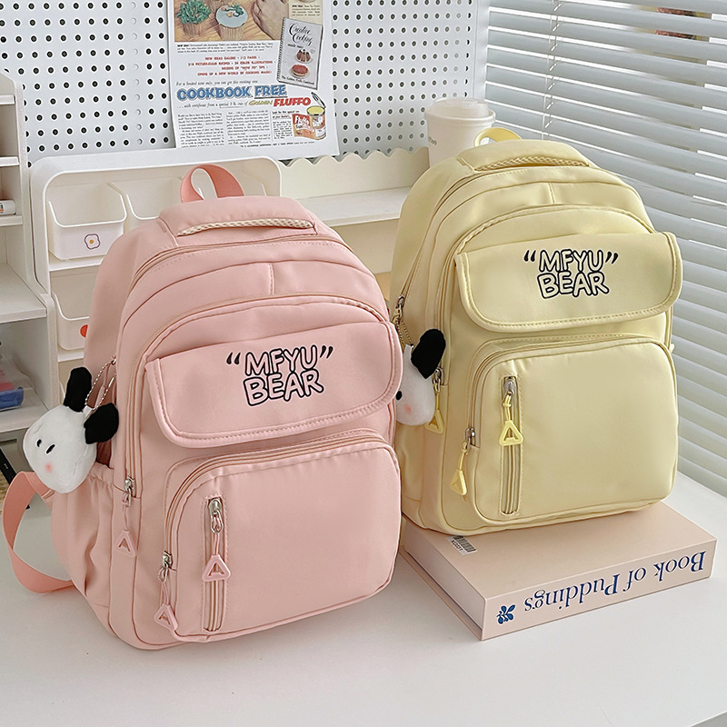 Cross-border Japanese-style schoolbag for primary and junior high school students, large-capacity schoolbag for girls, junior high school students, backpack for young girls, travel backpack details Picture