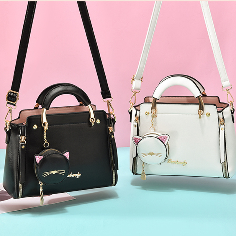Taizhou pu Bag Women's 2022 New Trendy Korean Style fashionable large-capacity Versatile handbag, women's single-shoulder crossbody bag Specification drawing