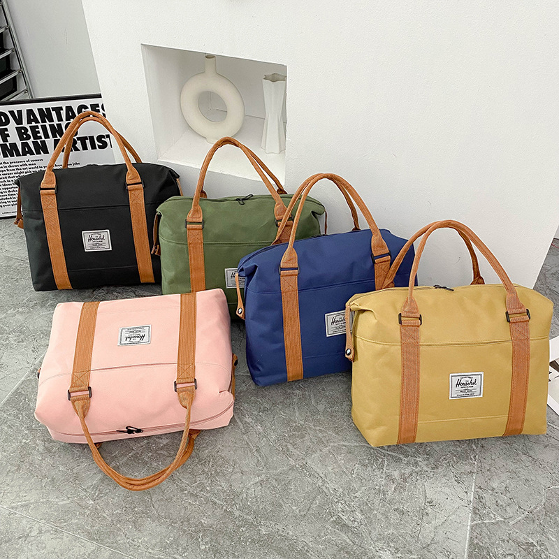 Lightweight and simple outdoor travel bag for women, 2024 new large-capacity luggage bag, sports and fitness bag, business trip boarding bag details Picture
