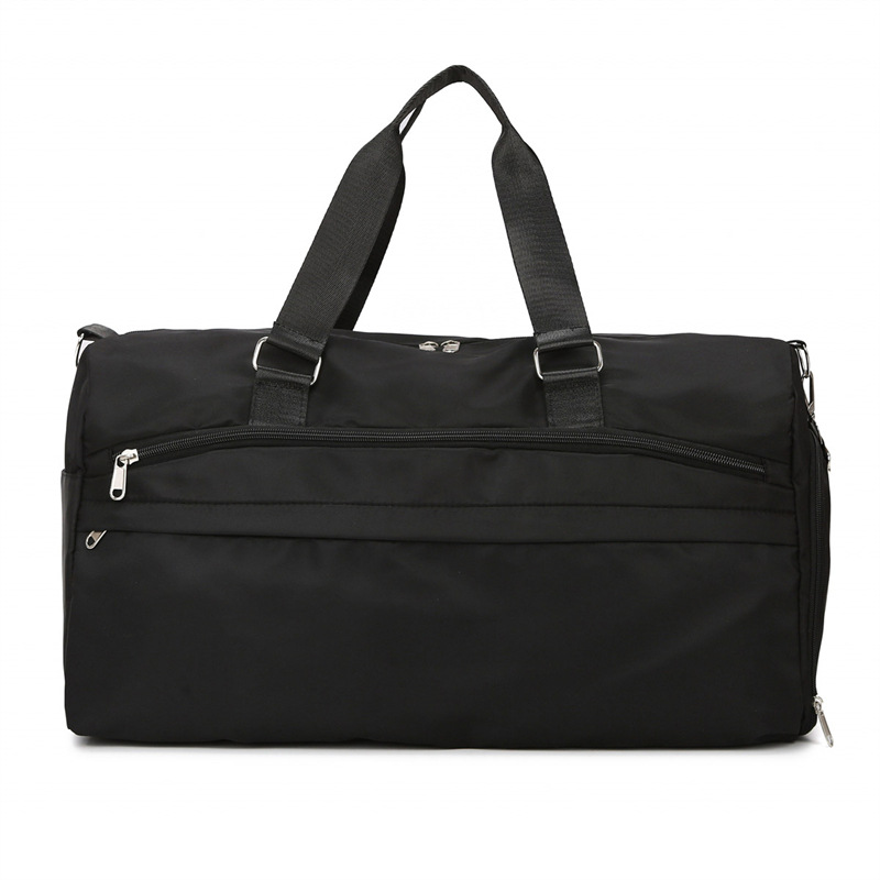 A large-capacity dry-wet separation travel bag, a new Korean-style fashionable fitness bag with logo printing, and luggage storage bags for both men and women Item Picture