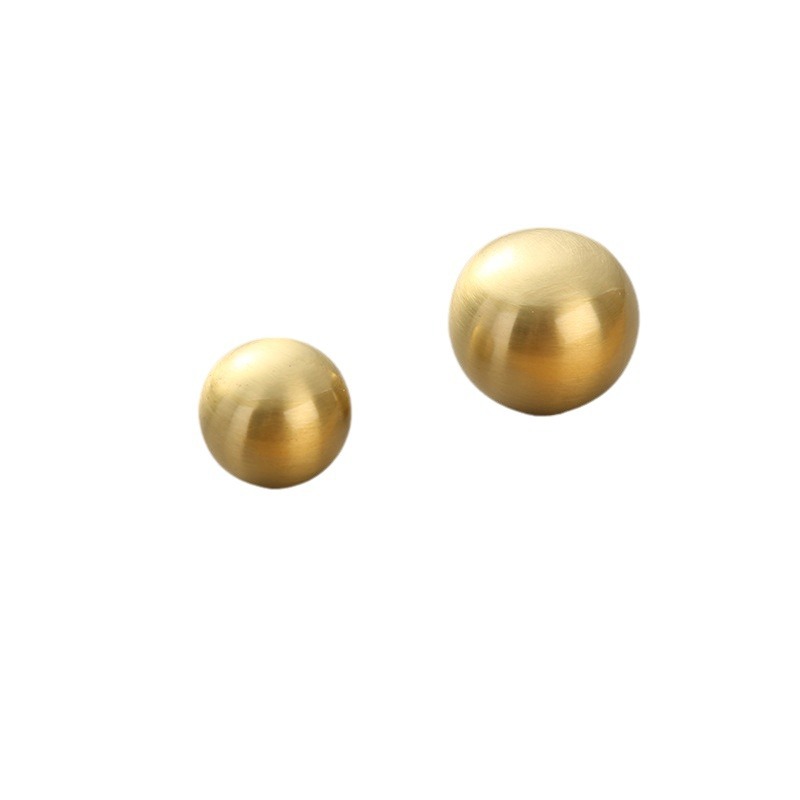 New Chinese-style single-hole all-copper furniture cabinet handles, household bedroom brass wardrobe drawer cabinet door handles in stock Item Picture
