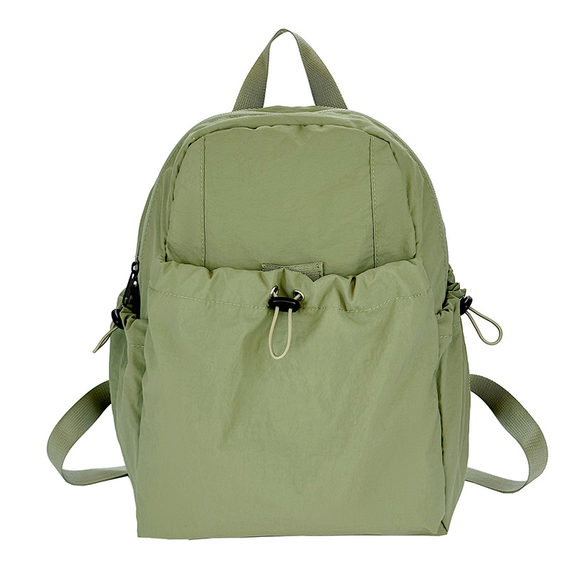 A new outdoor backpack in a trendy Korean style, with a unique pleated design, is casual and stylish, waterproof and has a large capacity. It is a lightweight backpack for college students Item Picture
