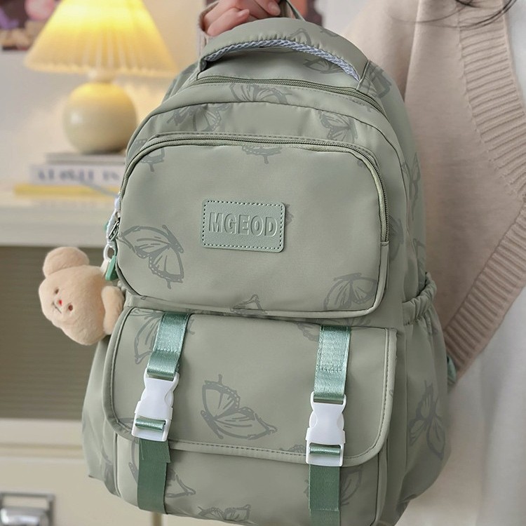 Cute schoolbag, high school large-capacity backpack, student cartoon new style printed versatile computer bag backpack Specification drawing