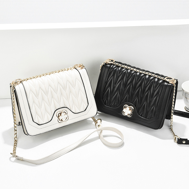 Women's bag 2022 New trendy ins Korean style versatile small bag, ladies' stylish single-shoulder crossbody bag, diamond-shaped small square bag Specification drawing