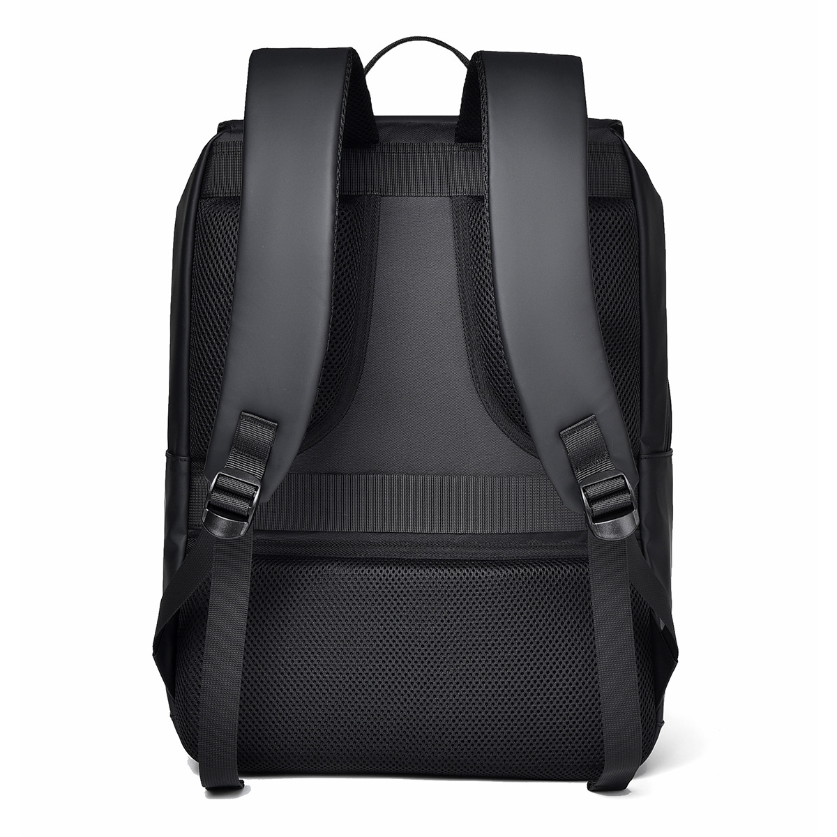 Men's high-end backpack, large-capacity, lightweight, high-end flip cover travel backpack, computer bag, college student schoolbag Specification drawing