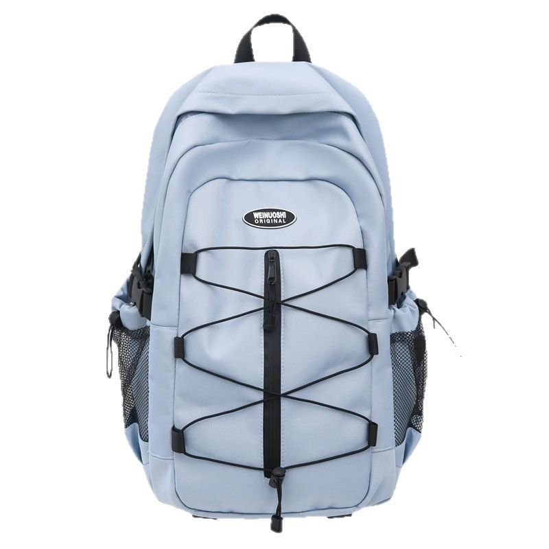 Korean InS-style high school student schoolbag for girls, Haraju-style workwear backpack, large-capacity backpack for men, trendy Item Picture