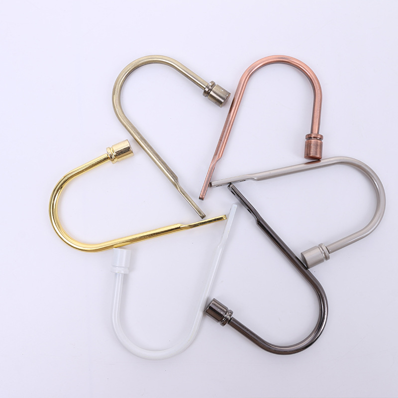 Cross-border best-selling curtains, light aluminum alloy wall hooks, factory direct sales, wholesale of curtain U-hooks Application Scenario
