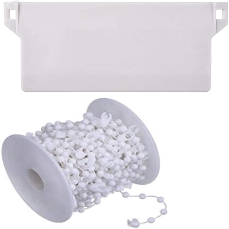 Cross-border direct supply of 5-meter bottom beads, 10-piece base plate set, 89MM vertical curtain accessories, vertical blinds, curtain accessories full figure