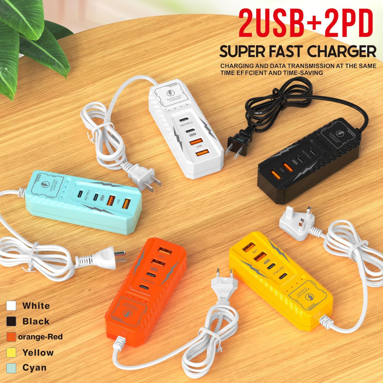 This mobile phone charger, power strip, multi-port PD charger, type-c cable, universal usb extension cable, dual pd, Mecha Wind 3.1 Specification drawing