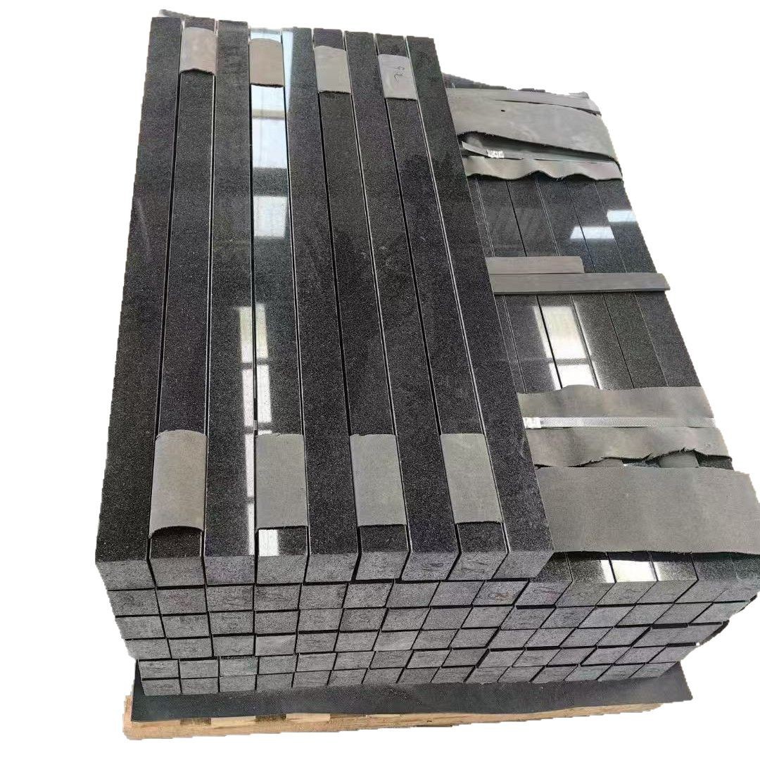 Granite stone, sesame, white, gray, black, yellow, rust stone, litchi face, square, flat and side curb stones, garden paving, flamed slabs Item Picture