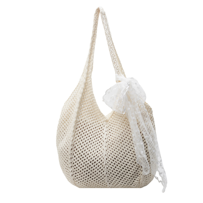 Large-capacity underarm bag for women, 2025 new spring/Summer fashion woven straw handbag, commuter single-shoulder bag Item Picture