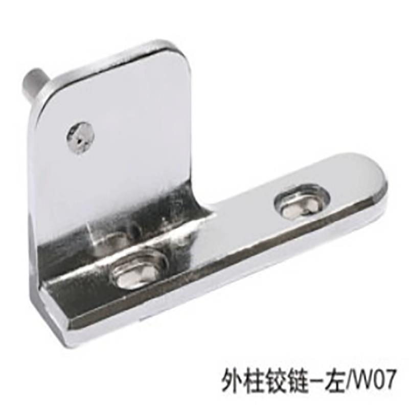 W commercial freezer door hinges, four-door and six-door refrigerator door hinges, cold cabinet accessories, shaft cores, refrigerator display cabinet door accessories details Picture