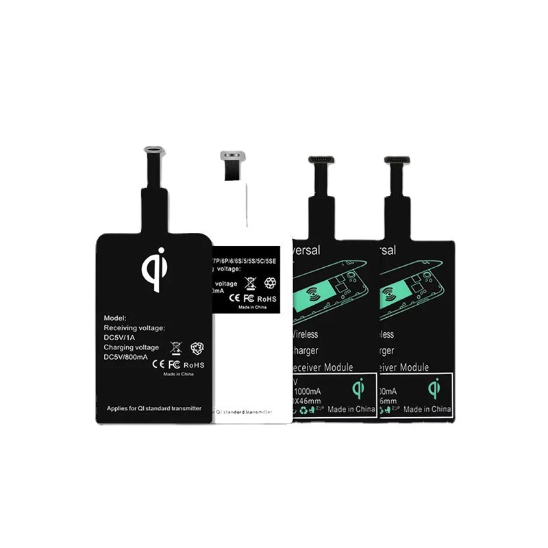 Wireless receiver, mobile phone charging patch receiver, qi transmitter, compatible with Apple and Android 5w wireless receiver details Picture