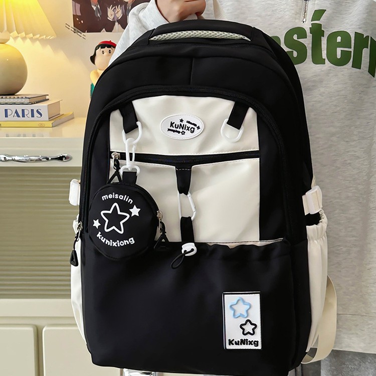 Korean-style ins forest-themed schoolbag is versatile and has a high level of appearance. It's a cute and large-capacity backpack for middle school students Application Scenario