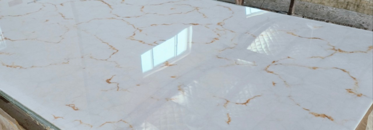 Shanghai translucent stone, acrylic marble plate, jade-like luminous board, background board sample, villa bar Specification drawing